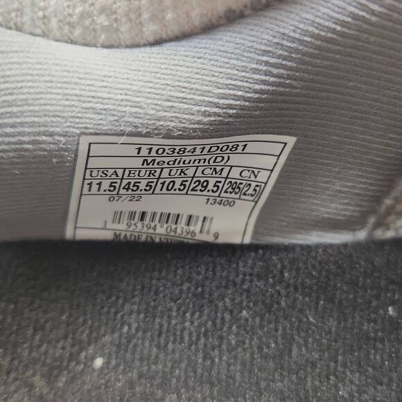 Brooks Mens Glycerin StealthFit 20 Running Shoes Gray Blue Size 11.5 - Picture 12 of 12